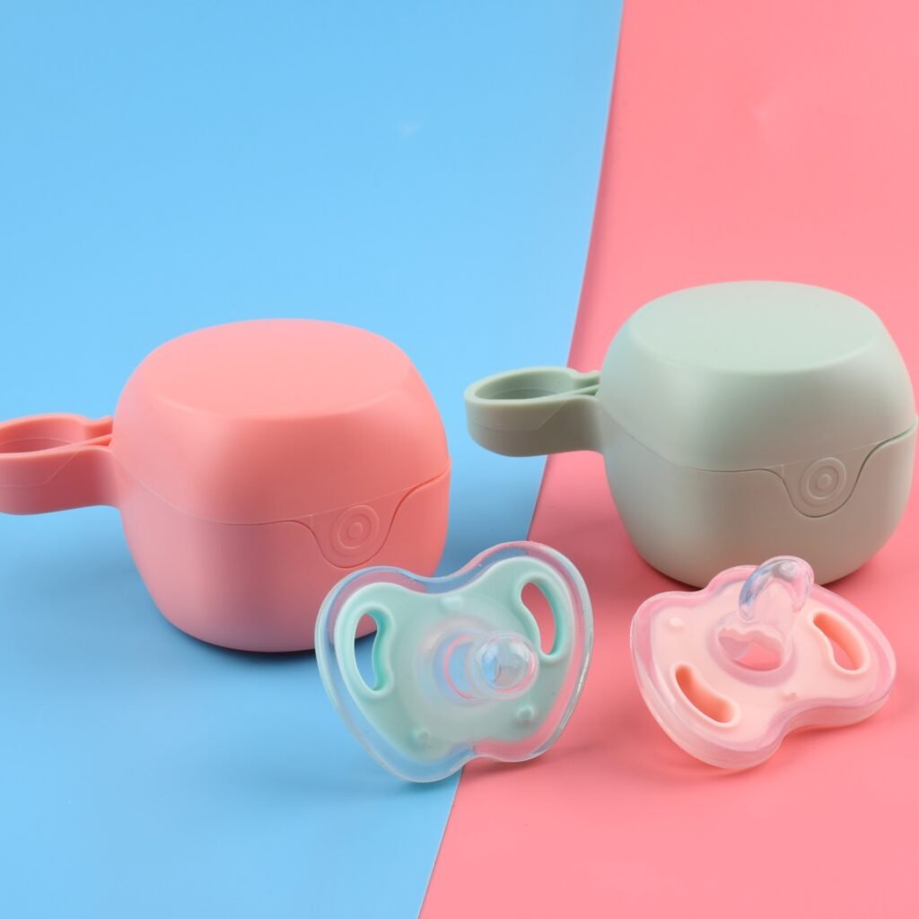 Wholesale Full Silicone One-Piece Baby Pacifiers | Anti-Dental Caries Soother for Baby Sleep, Multi-Size Combinations Available