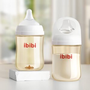 PPSU Baby Bottle with Bottom Air Return Anti-Colic System