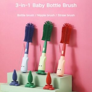 Multi-Functional Baby Bottle Brush Set