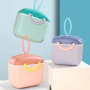 Square Multi-Functional Portable Milk Powder Container