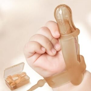 Liquid Silicone Thumb Teether