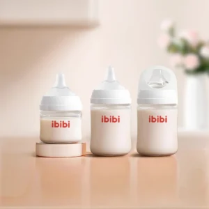 High Borosilicate Glass baby bottle for Newborns